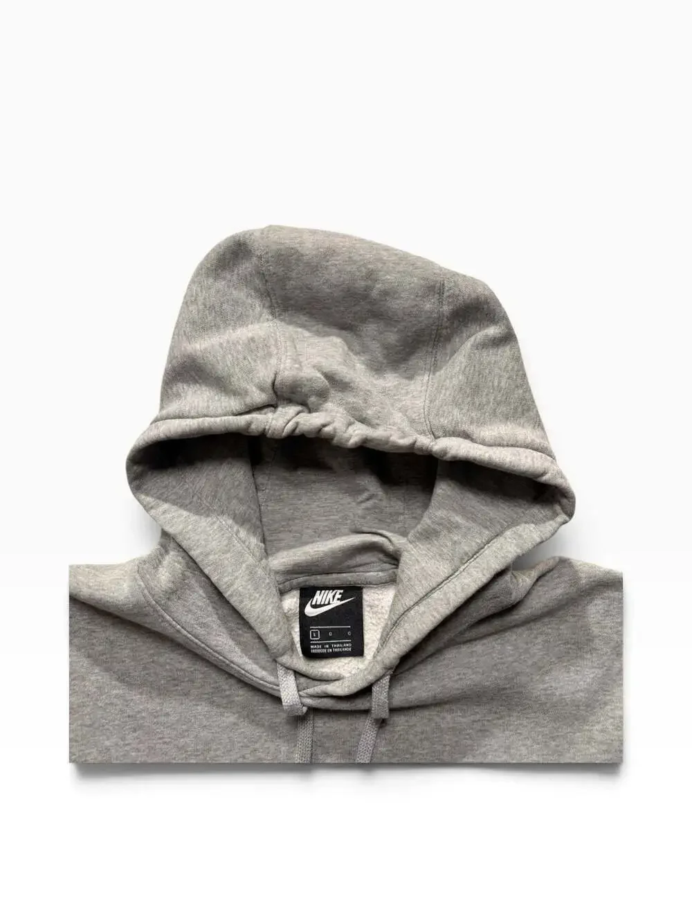Nike Men's Club Pullover Fleece Hoodie Gray Size L
